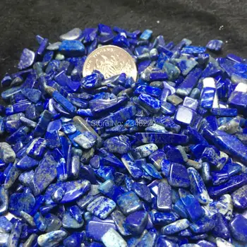 7-9 мм 1000 грама Натурален Лазурит, Кристал Кварцов Чакъл аквариум цвете кристали, скъпоценни камъни камък Crystal Изцеление на едро