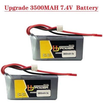 Актуализация 3500 mah 2 S 7,4 В Rc Lipo Батерия за Jumper T12 T16 с Отворен код Многопротоколный Радиопредавател акумулаторна батерия