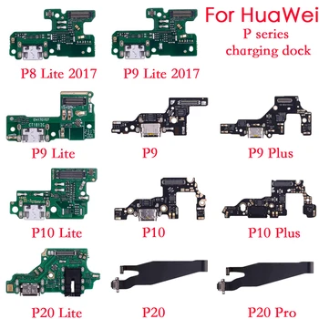 Зарядно устройство кабел за зареждане порт за Зарядно устройство USB Конектор За Пренос на Данни Гъвкав Кабел Жак За Слушалки Гъвкав За Huawei P8 lite 2017 P9 P10 P20 lite Plus