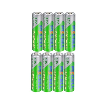 8 БР. PKCELL 2200 mah 1.2 AA NI-MH Акумулаторна Батерия LSD С Ниско Самозарядом Батерии NIMH батерия За MP3 MP4 Плейър играчки