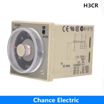 Реле таймер серия H3CR 8 контакти H3CR-A8 Реле време на забавяне на H3CR-A AC/DC универсален 24-240 v ac 100-240 В