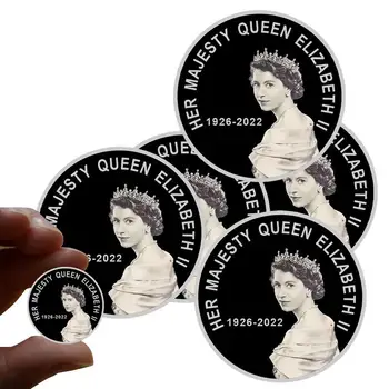 Нейно Величество Кралица Елизабет II Златни Възпоменателни Монети Принц Филип са подбрани Монета за Спомен Подарък