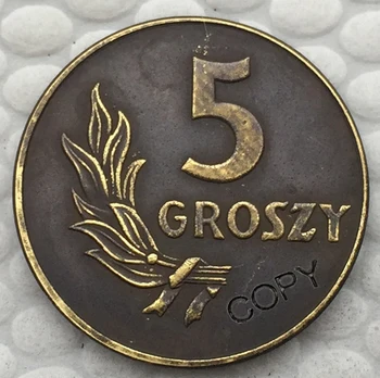 КОПИЕ полски монети 1949 г.