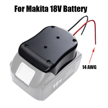 Адаптер Батерия Конвертор за Makita 18v Батерия 14 Awg САМ Адаптер за електрически инструменти превърне за BL1830 BL1840 BL1850 BL1860 BL1840