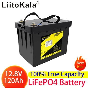 12 В 90Ah 100Ah 120Ah LiFePO4 Батерии 12,8 На Батерия Захранване 3000 Цикъла За Кемперов RV количката Офроуд Автономен Слънчев Вятър