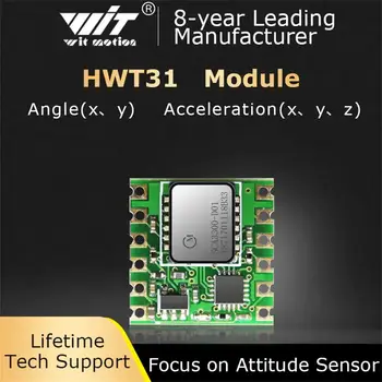 WitMotion HWT31 машина за висока точност 3-аксиален модул, Акселерометър, сензор Ъгъл на наклона AHRS, триосно цифров сензор на ускорението, за Arduinos