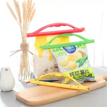 дръжка скоби за пакети Anylock gripstick стил запечатване на Храна чанта уплътнителен скоба оборудване запечатване дръжка Freshlock Food storege