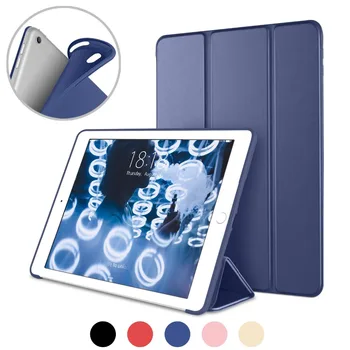 За iPad Pro 10,5 Калъф iPad Air 3 Funda от изкуствена кожа със силиконова мека задния капак на Smart Cover за iPad Air 3 3rd Gen 10,5 