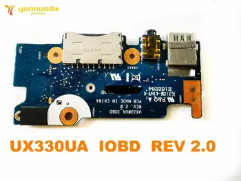 Оригинален за ASUS UX330UA Лаптоп такса power Pro аудио, USB такса UX330UA IOBD REV 2.0 е тестван добро безплатна доставка