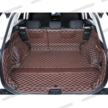 кожена подложка за багажник на автомобил, товарен подложка за toyota rav4 2019 2020 2021 2022, заден багажник, авто, противоударные аксесоари за интериора