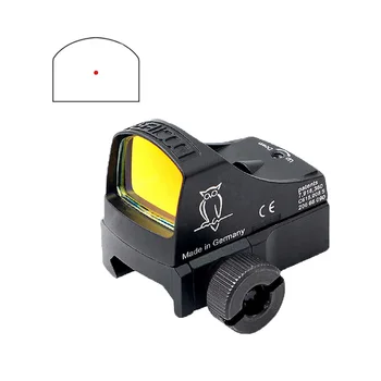 Тактически Мерник Docter Compact 3 MOA Red Dot Scope с Автоматична Яркост Мини Рефлексология Очите Docter III за Ловна Пушка Страйкбол
