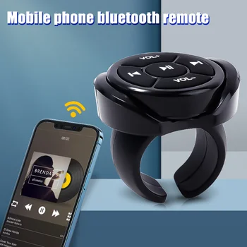 Безжична Бутон Bluetooth Контролер На Кормилното Колело Телефон, Дистанционно Управление С Универсално Дистанционно Управление На Волана Колело