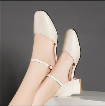 2022 Нова Дамска Мода Нови Продукти Модни Високи токчета за Дамски Секси Вечерни Пролетно-летни Обувки на висок ток