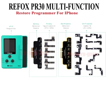 Многофункционален Програмист Възстановяване REFOX RP30 За iPhone Face ID Fix Dot Откриване на Проектора Средства За Ремонт на Батерии