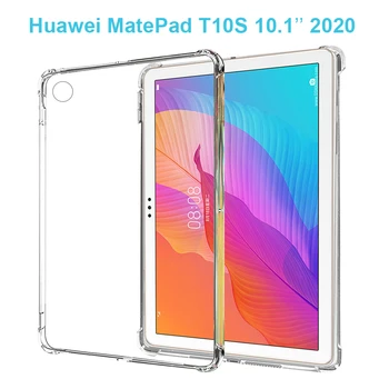 Прозрачен калъф За таблет Huawei Matepad T10S 10,1 2020, Устойчив на Падане Калъф За Matepad T10S 10,1 