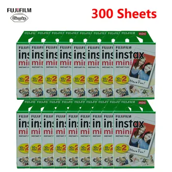 Мини-Филм Fujifilm Instax Бяла за Фотоапарат миг печат FUJI Fujifilm Mini 9 11 Mini 8 7s 70 90 Филм 10 20 40 60 300 Листа #R20