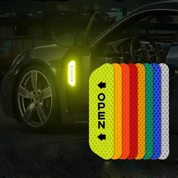 Светлоотразителни Аксесоари за Автомобили аксесоари за Врати Стикер Защитна Лента вътре Автомобил за Tesla, Модел Y Mazda Cx30 Geely Geometry C