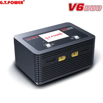 G. T. Power V6 DUO AC 200 W DC 400 W 2X16A Зарядно Устройство Разрядник за 1-6 S Lipo Батерия за RC хоби