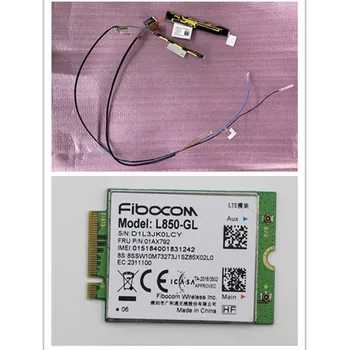 Fibocom L850-GL 01AX792 4g Безжичен Модул оригиналната Антена за Lenovo Thinkpad T490s T14s (Тип 20T0 20T1) 02HM509 02HM508