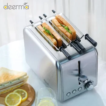 Youpin deerma машина за печене на хляб домакински електрически тостер автоматичен производител на закуска загрейте кухненска скара-печка
