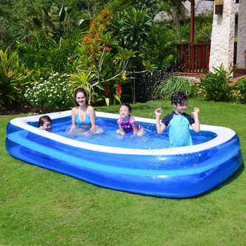 Годишният Надуваем Плувен Басейн Семеен Детски Детски Игри плувен Басейн За Възрастни Воден Басейн, Дебели износоустойчива Детски Басейн