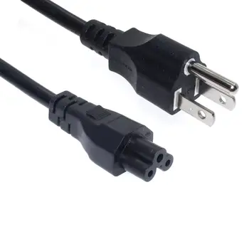 САЩ C5 захранващ Кабел за Променлив Ток 1,2 м 4 фута Nema 5-15 P захранващ Кабел кабел За Лаптоп Ac Адаптери Micky connecter