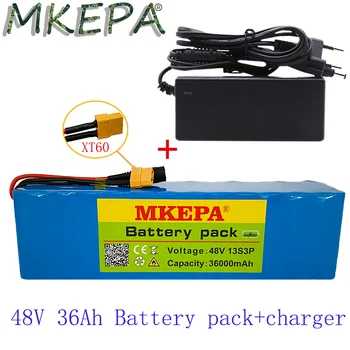 13ѕ3высокая капацитет 48 батерия 48 36Ah 1000 W 13S3P Литиево-йонна Батерия За 54,6 В электровелосипед Електрически мотор Скутер с BMS