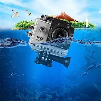Оригиналът е За GoPro HERO 7 Сребриста Водоустойчив Цифров Екшън-камера Със Сензорен Екран 4K HD Видео 10MP Снимки За Pro Hero7 Sports Cam