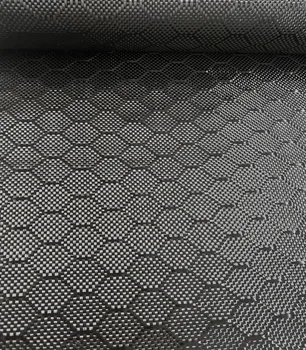 Тъкани влакна от въглерод картини на закона картини на футбола 3К 240 грама, тъкани влакна от въглерод жакард шестоъгълен