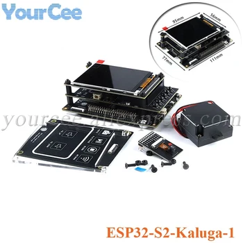 ESP32 S2 ESP32-S2-Kaluga-1 Комплект Мултимедиен Модул Заплата за развитие на DIY ESP-LyraP-CAM Такса Камера 3,2-инчов LCD дисплей Модул