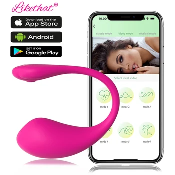 Сексуални Играчки Bluetooth G Spot Вибратор Вибратор за Жените, Женски Вибратор Безжично ПРИЛОЖЕНИЕ Дистанционни Вибриращ Колан Играчки за Възрастни, Буйни
