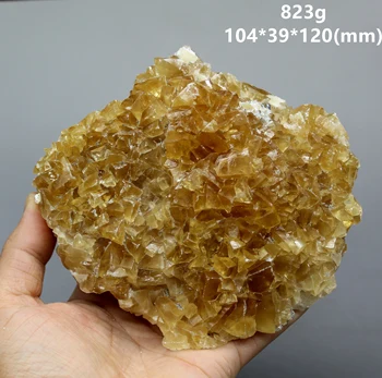 НОВОСТ! 100% натурален Оранжев Кехлибар Калцит проби от минерали, камъни и кристали, лечебни кристали кварц скъпоценни камъни