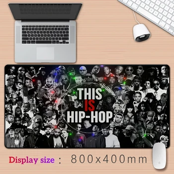 хип-хоп многоцветен Индивидуална HD Печат Геймърска Подложка За Мишка Компютърна Замък Край Голяма Подложка За Мишка Настолен подложка за мишка аниме
