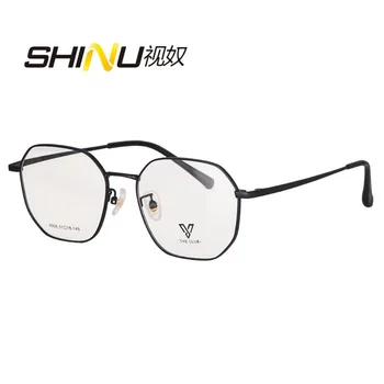 Мъжки Квадратни Очила за Късогледство, Рамки за Очила по Рецепта, 2022, Нов Напълно Оптичен Корейски Очила, синя светлина, компютър, минус очила за късогледство